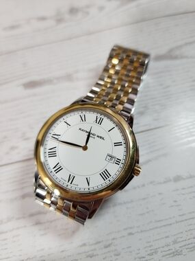 Raymond Weil Men's Two-Tone Dress Watch - White Dial